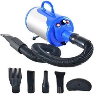 SHELANDY Groomer Partner Pet Hair Force Dryer Dog Grooming Blower with…