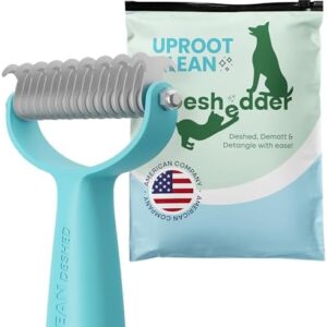 Uproot Clean Deshedder – Versatile Pet Hair Remover for Dogs, Cats, Bu…