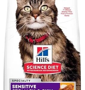 Hill’s Science Diet Sensitive Stomach & Skin, Adult 1-6, Stomach & Ski…