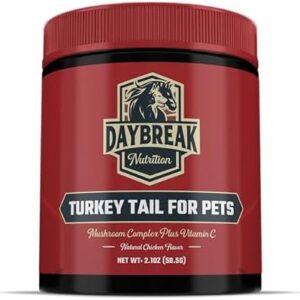 Turkey Tail for Dogs and Cats by Daybreak Nutrition | Premium Blend of…