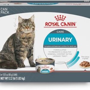 Royal Canin Feline Urinary Care Thin Slices in Gravy Wet Cat Food, 3 o…