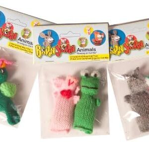 Chilly Dog 2-Pack Barn Yarn Animal Catnip Toy, Model: 1002, Variety Pa…