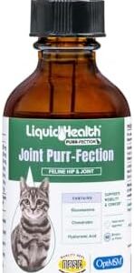 LIQUIDHEALTH 2.3 Oz Liquid Cat Glucosamine Joint Purr-Fection – Hip an…