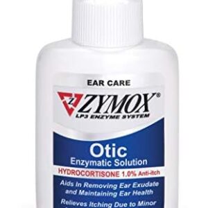 Zymox Otic Enzymatic Solution for Dogs and Cats to Soothe Ear Infectio…