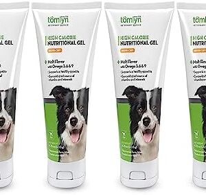 Tomlyn High Calorie Nutritional Gel for Dogs, (Nutri-Cal) 4.25oz (4 Pa…