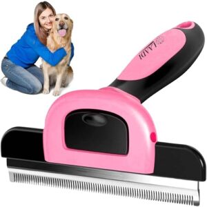 Laadi Deshedding Tool – Reduces Shedding by Up to 95% for Pets’ Groomi…