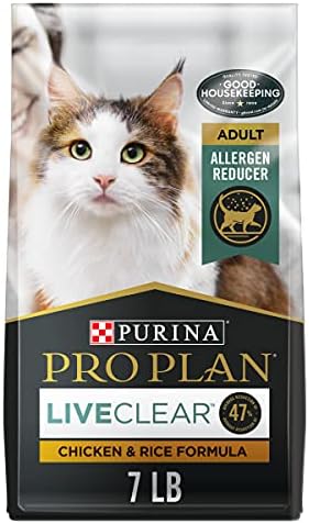 Purina Pro Plan Allergen Reducing, High Protein Cat Food, LIVECLEAR Ch… Purina Pro Plan Allergen Reducing, High Protein Cat Food, LIVECLEAR Ch…