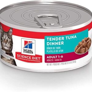 Hill’s Science Diet Adult 1-6, Adult 1-6 Premium Nutrition, Wet Cat Fo…