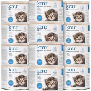 PetAg KMR Kitten Milk Replacer Powder – 6 oz, Pack of 12 – Powdered Ki…